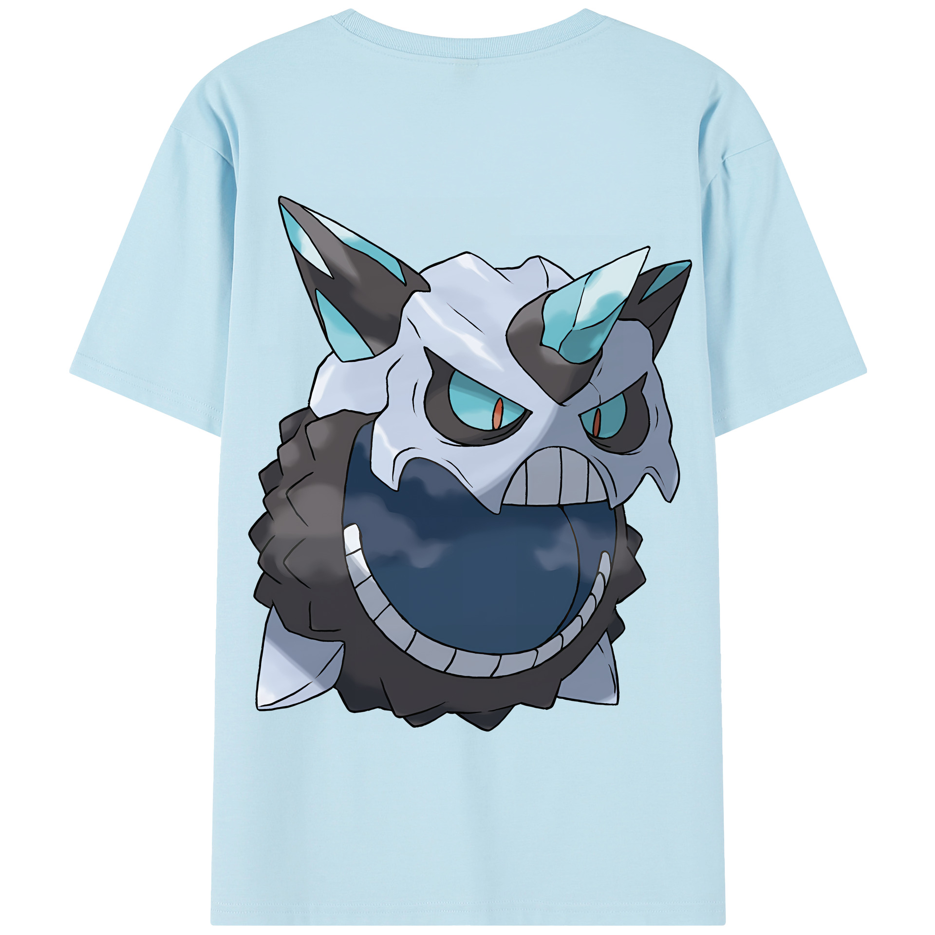 （画像用） ポケットモンスター Pokémon 綿100％半袖Tシャツ（背面プリント）